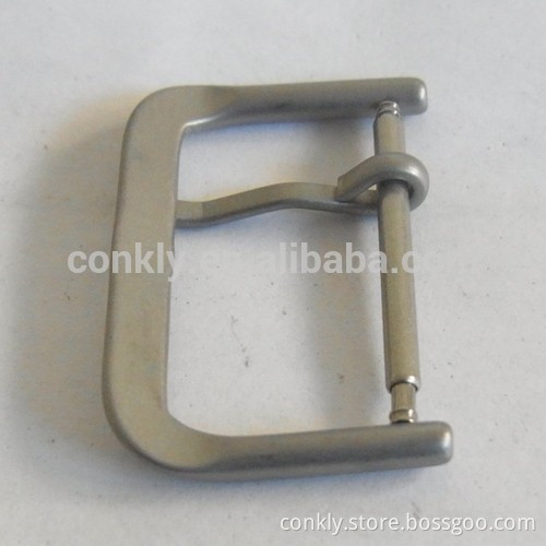 Silver watch buckles